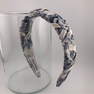 Luxury Headband, New, Handmade - BluePattern